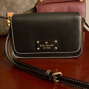 Kate Spade Black Leather Mini